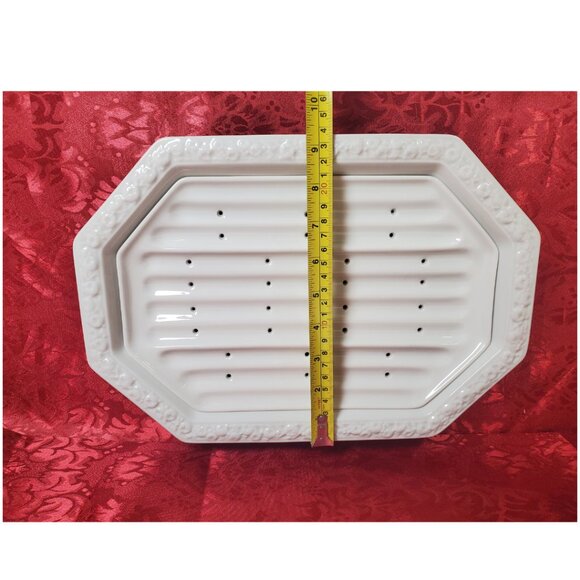 Rosenthal MARIA  interchangeable serving platter with drip tray - Picture 6 of 8
